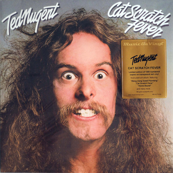 Ted Nugent : Cat Scratch Fever  (LP, Album, Ltd, Num, RE, Red)