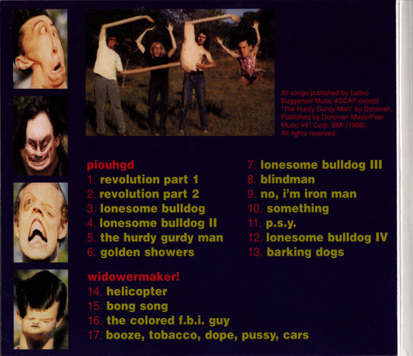 Butthole Surfers : Piouhgd + Widowermaker! (CD, Comp)