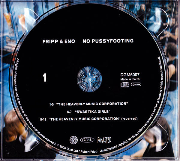 Fripp & Eno : (No Pussyfooting) (2xCD, Album, Ltd, RE, RM)