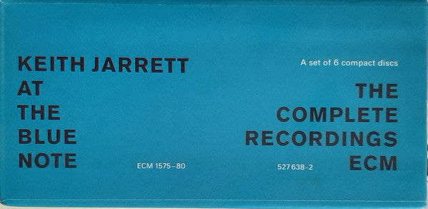 Keith Jarrett : Keith Jarrett At The Blue Note - The Complete Recordings (6xCD, Album, RE + Box)