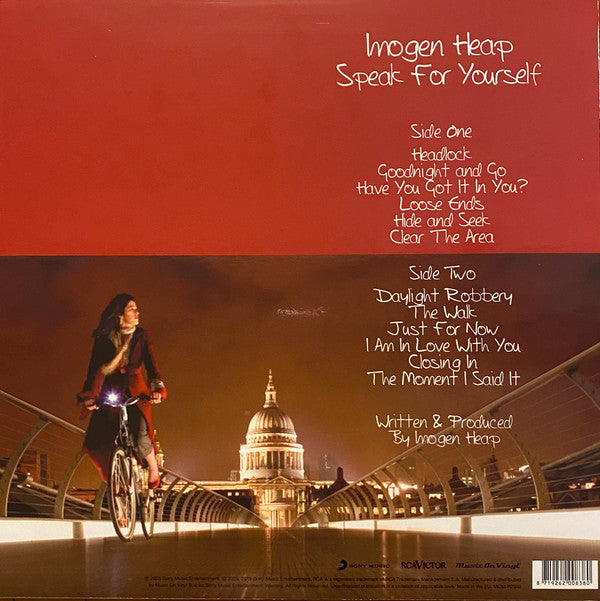 Imogen Heap : Speak For Yourself (LP, Album, RE, 180)