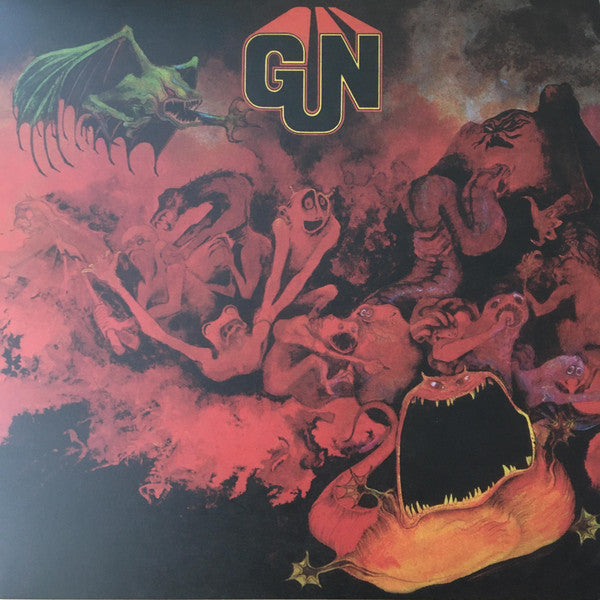 The Gun : Gun (LP, Album, Ltd, Num, Red)