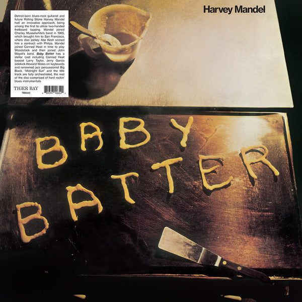 Harvey Mandel : Baby Batter (LP, Album, RE, RM, 180)