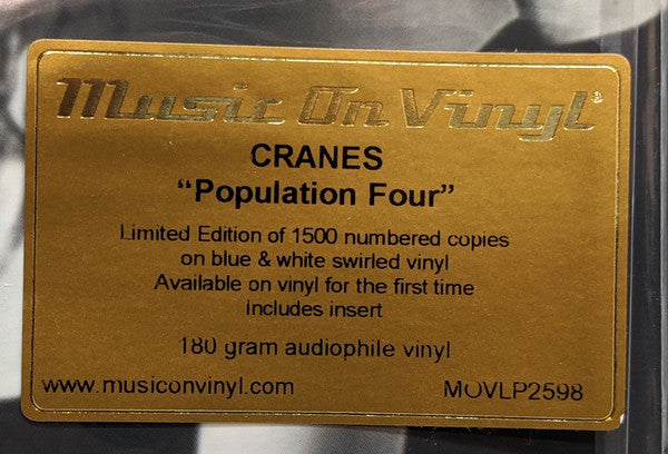 Cranes : Population Four (LP, Album, Ltd, Num, RE, Blu)
