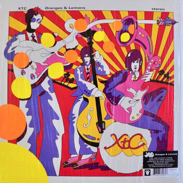 XTC : Oranges & Lemons (2xLP, Album, RE, Gat)