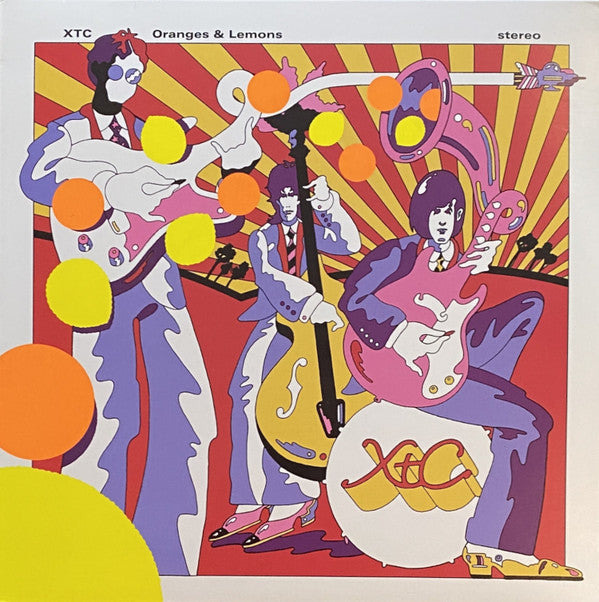 XTC : Oranges & Lemons (2xLP, Album, RE, Gat)