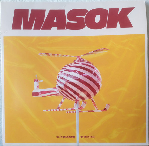 Masok : The Bigger The Risk (LP, Album)