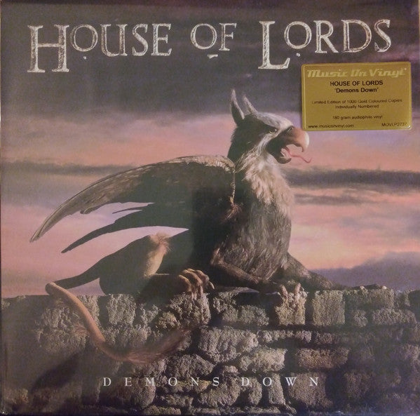 House Of Lords (2) : Demons Down (LP, Album, Ltd, Num, RE, Gol)