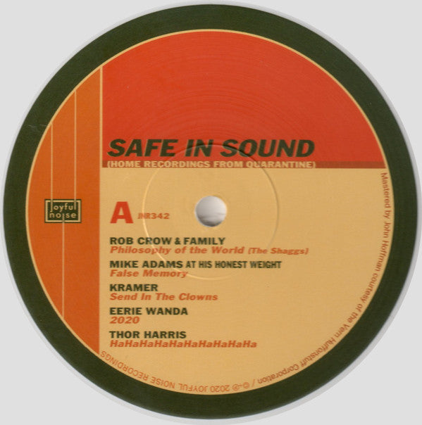 Various : Safe In Sound (Home Recordings From Quarantine) (2xLP, Ltd, Whi)