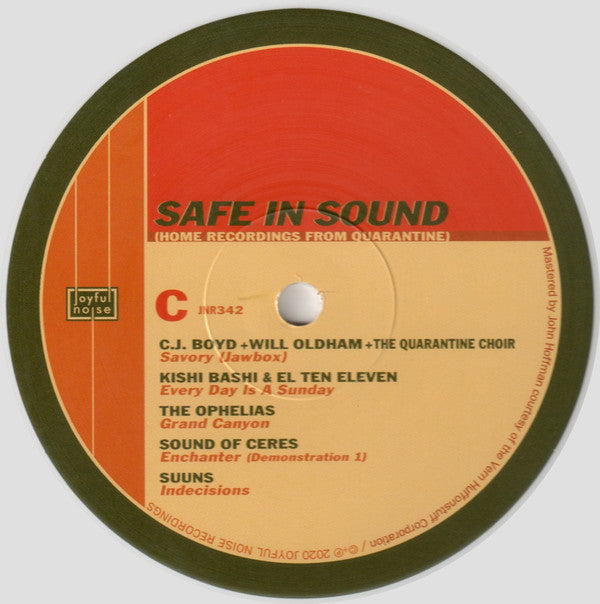 Various : Safe In Sound (Home Recordings From Quarantine) (2xLP, Ltd, Whi)