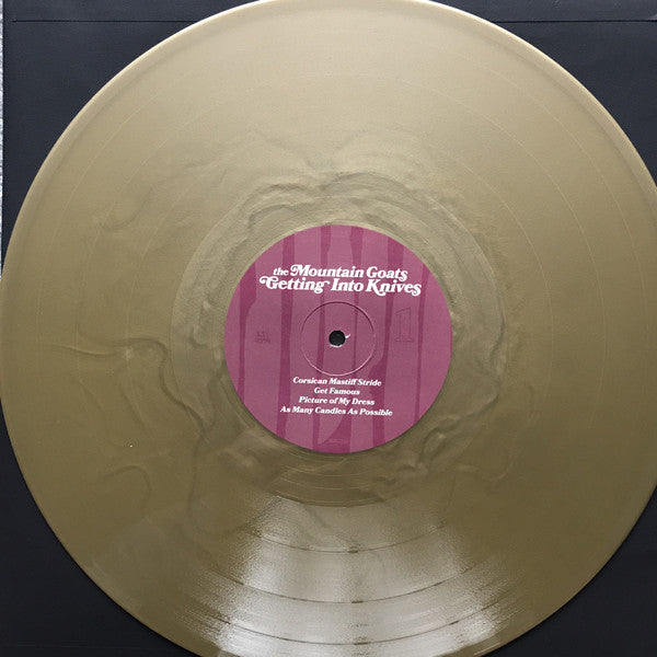 The Mountain Goats : Getting Into Knives (2xLP, Album, Ltd, Gol)