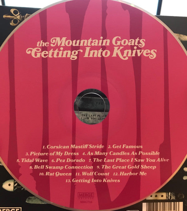 The Mountain Goats : Getting Into Knives (CD, Album)