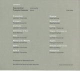 Anja Lechner / François Couturier : Lontano (CD, Album)