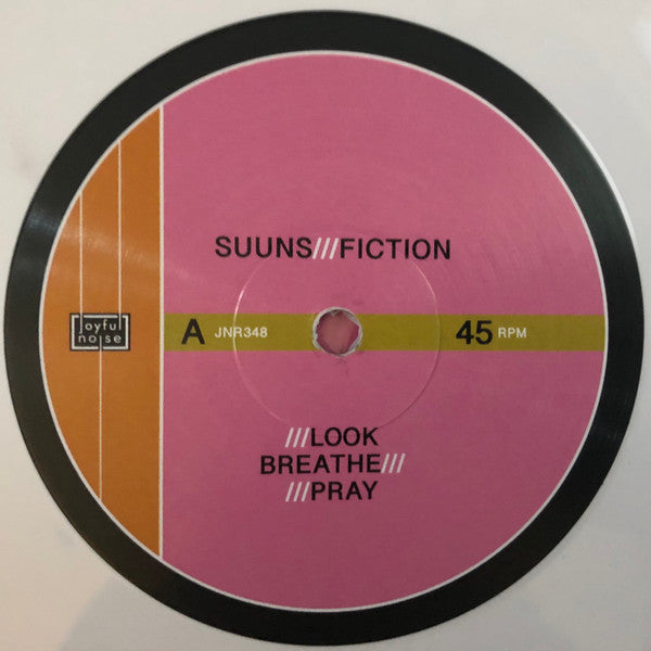 Suuns : Fiction (12", EP, Whi)