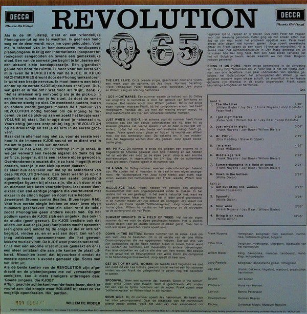 Q65 : Revolution (LP, Album, Ltd, Num, RE, Gol)