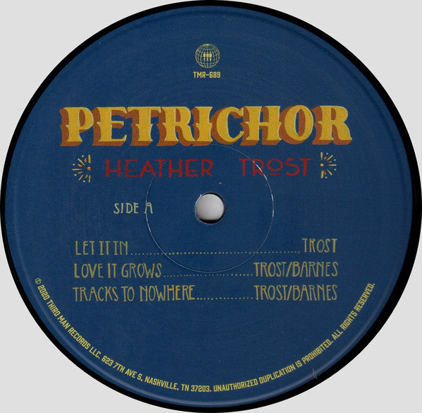 Heather Trost : Petrichor (LP, Album)