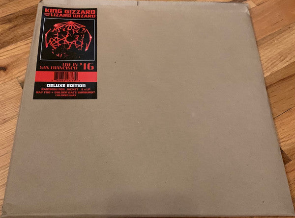 King Gizzard And The Lizard Wizard : Live In San Francisco '16 (LP, Gre + LP, S/Edition, Red + Album, Dlx)