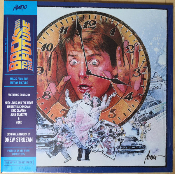 Various : Back To The Future (Music From The Motion Picture Soundtrack) (LP, Album, Comp, RE, DeL)