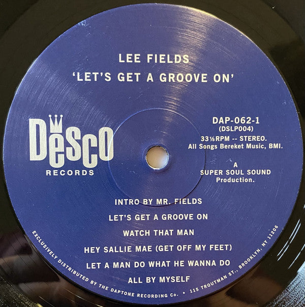 Lee Fields : Let's Get A Groove On (LP, Album, RE, RM)