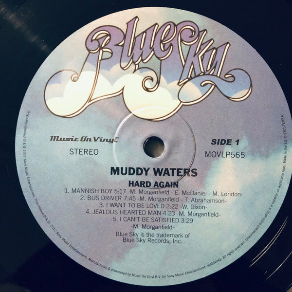 Muddy Waters : Hard Again (LP, Album, RE, 180)