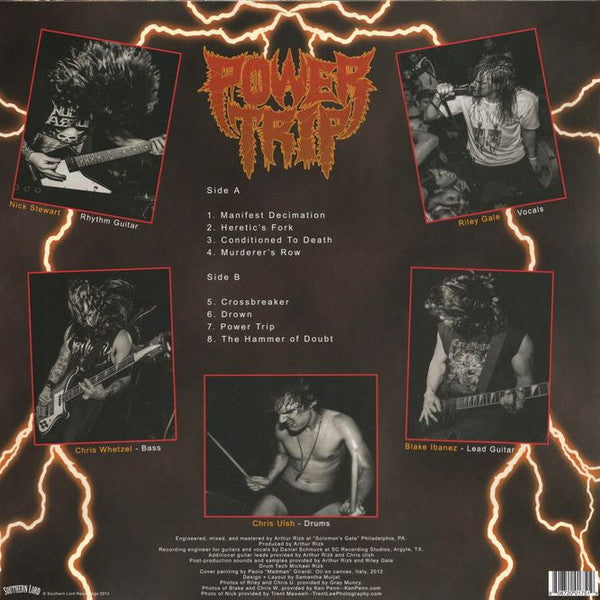 Power Trip (3) : Manifest Decimation (LP, Album, RE)