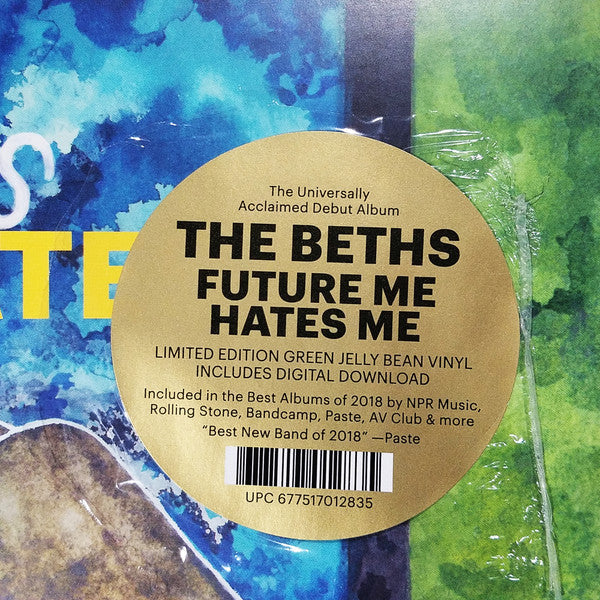 The Beths : Future Me Hates Me (LP, Album, Ltd, RP, Gre)