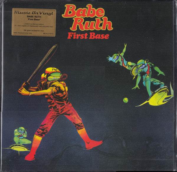 Babe Ruth : First Base (LP, Album, Ltd, RE, Red)