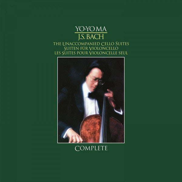 Yo-Yo Ma : J.S. Bach - Unaccompanied Cello Suites (Complete) (3xLP, Album, 180)
