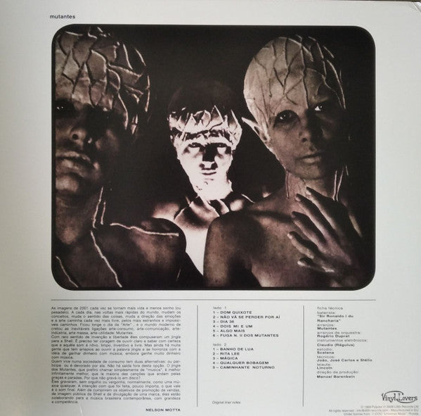 Os Mutantes : Mutantes (LP, Album, Ltd, RE, RM, Gre)