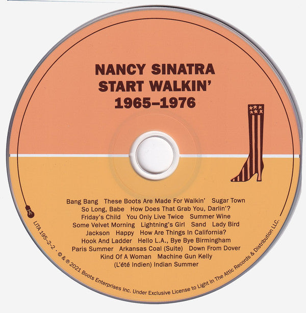 Nancy Sinatra : Start Walkin' 1965-1976 (CD, Comp, RM)