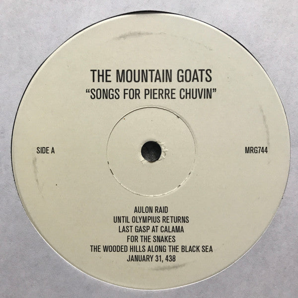 The Mountain Goats : Songs For Pierre Chuvin (LP, Album)