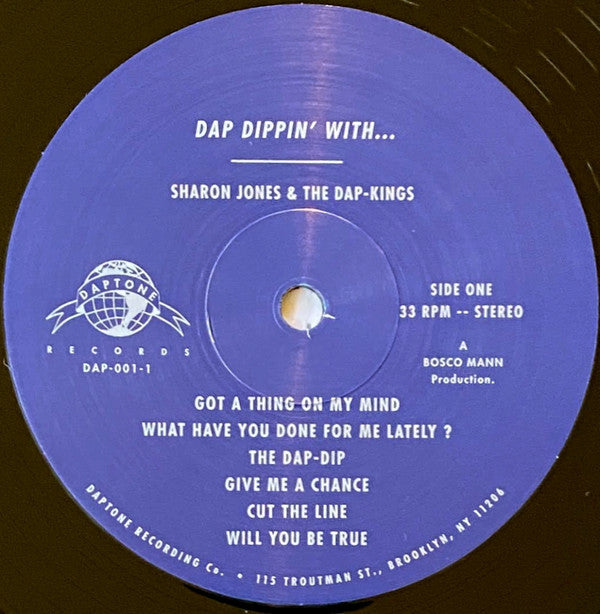 Sharon Jones & The Dap-Kings : Dap-Dippin' With... (LP, Album, RE, RM, GZ )