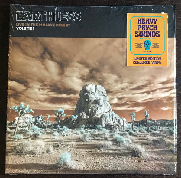 Earthless : Live In The Mojave Desert (Volume 1) (2xLP, Album, Ltd, Gol)