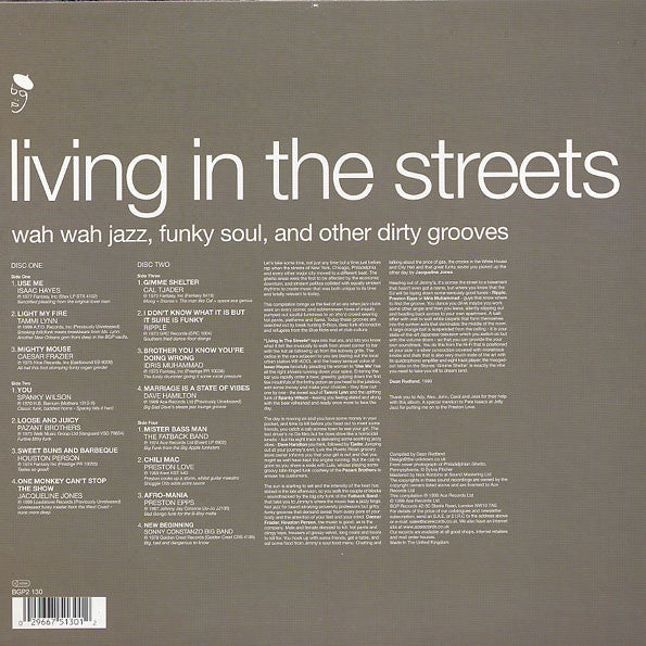 Various : Living In The Streets (2xLP, Comp)