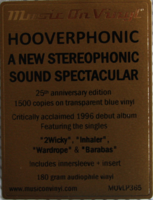 Hooverphonic : A New Stereophonic Sound Spectacular (LP, Album, Num, RE, Blu)