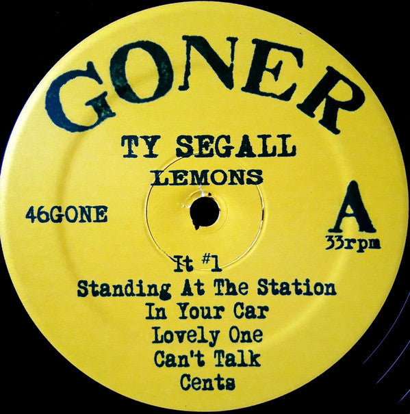 Ty Segall : Lemons (LP, Album, Yel)