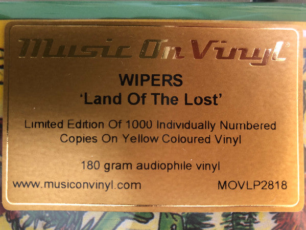 Wipers : Land Of The Lost (LP, Album, Ltd, Num, RE, Yel)