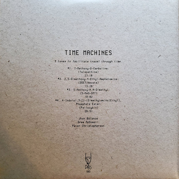 Time Machines : Time Machines (2xLP, Album, Ltd, RE, RM, RP, Gre)