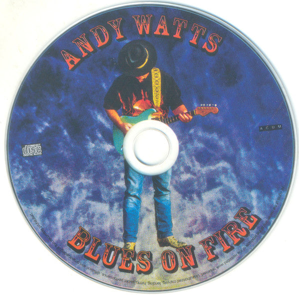 Andy Watts (8) : Blues On Fire (CD, Album)