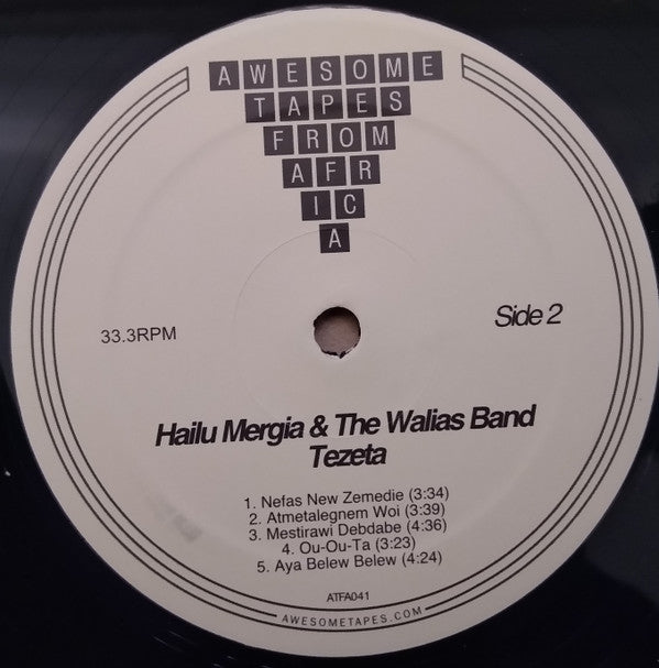 Hailu Mergia & Wallias Band : Tezeta (LP, Album, RE)