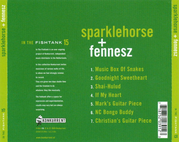 Sparklehorse + Fennesz : In The Fishtank 15 (CD, Album)