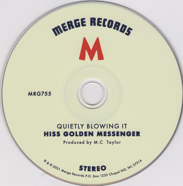 Hiss Golden Messenger : Quietly Blowing It (CD, Album)