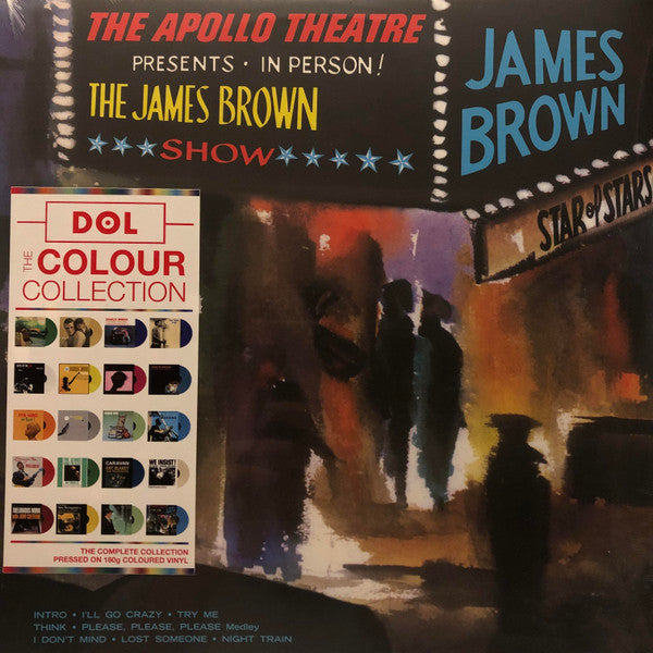 James Brown : Live At The Apollo (LP, Album, RE, Blu)
