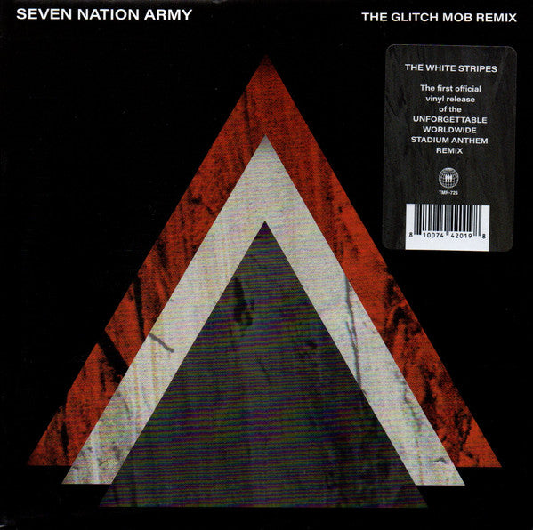 The White Stripes, The Glitch Mob : Seven Nation Army (The Glitch Mob Remix) (7", S/Sided, Single, Etch)