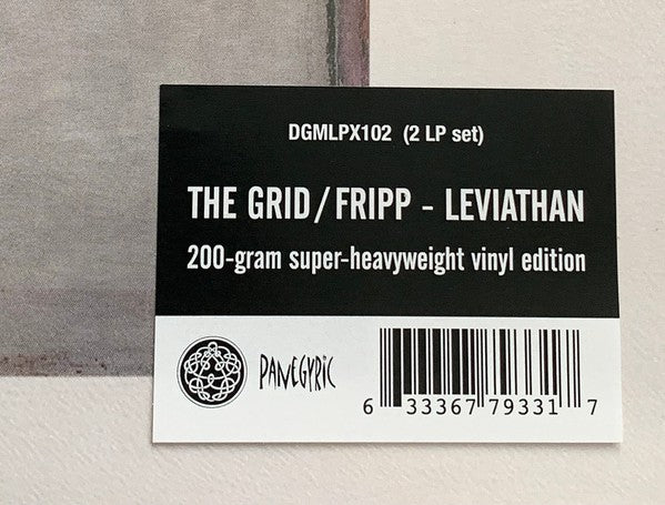 The Grid / Robert Fripp : Leviathan (2xLP, Album, 200)