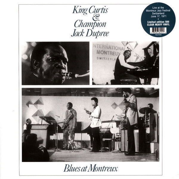 King Curtis & Champion Jack Dupree : Blues At Montreux (LP, Album, Ltd, RE, Cle)