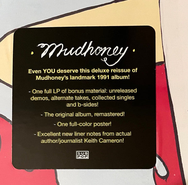 Mudhoney : Every Good Boy Deserves Fudge (LP, Album, RE, Lig + LP, Red + Dlx, RM)