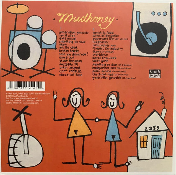 Mudhoney : Every Good Boy Deserves Fudge (CD, Album, RE + CD, Comp + Dlx, RM)