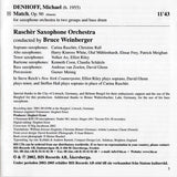 Raschèr Saxophone Orchestra : New York Counterpoint (CD, Album)