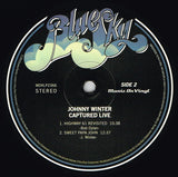 Johnny Winter : Captured Live! (LP, Album, RE, 180)